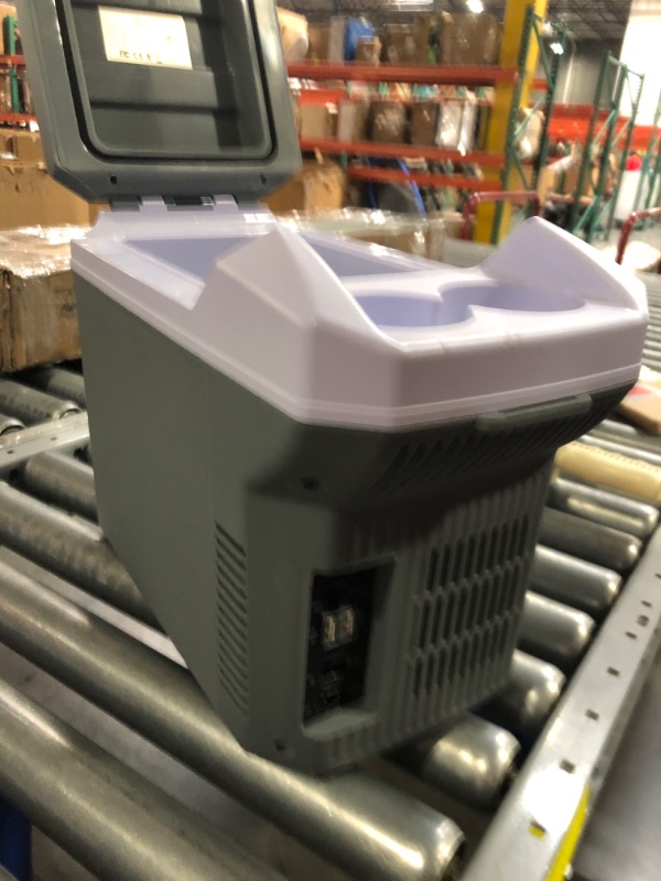 Photo 2 of (not functional)(sold for parts only) 8 Liter/Quart Electric Car Cooler & Warmer 12v Plug in Cooler with AC/DC Car 