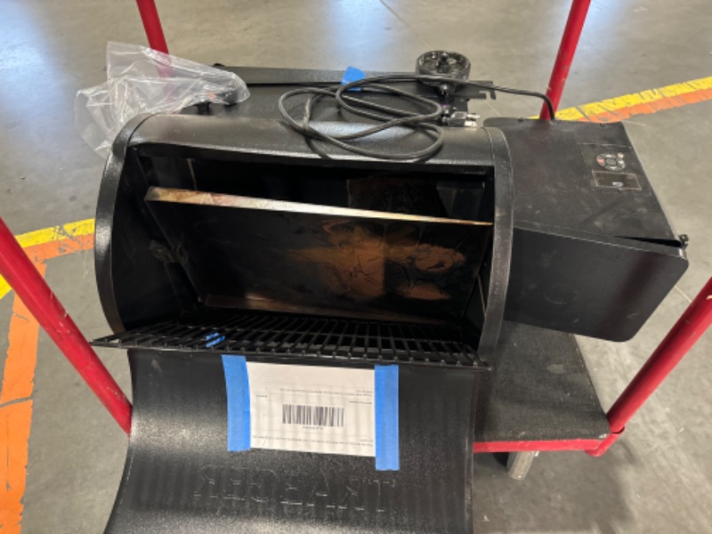 Photo 4 of **DAMAGED READ NOTES**Traeger Grills Tailgater Portable Electric Wood Pellet Grill and Smoker with Folding Legs