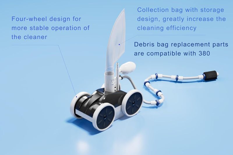 Photo 1 of (READ FULL POST) Polaris Vac-Sweep 360 Pressure Side Pool Cleaner
