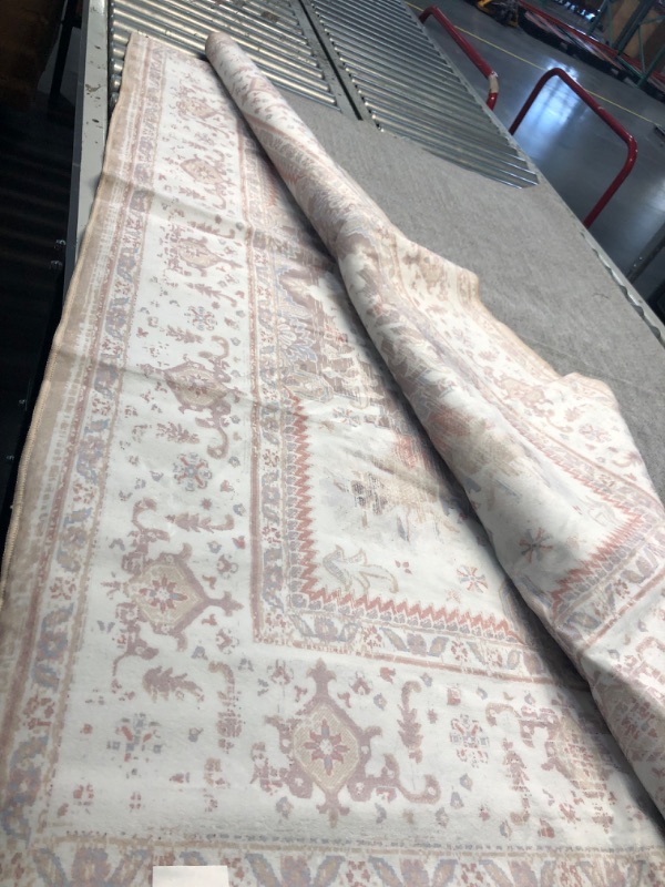 Photo 3 of *****STOCK PHOTO FOR REFERENCE*****
Area Rug 9x12 Washable Rug for Bedroom Floral Distressed Carpet Vintage Rug Indoor Floor Cover Lightweight Thin Rug Non Slip Rug for Living Room Dining Room, Taupe, 5"X7"