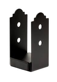 Photo 1 of 
Simpson Strong-Tie
Outdoor Accents Mission Collection ZMAX, Black Powder-Coated Post Base for 4x4 Actual Rough Lumber