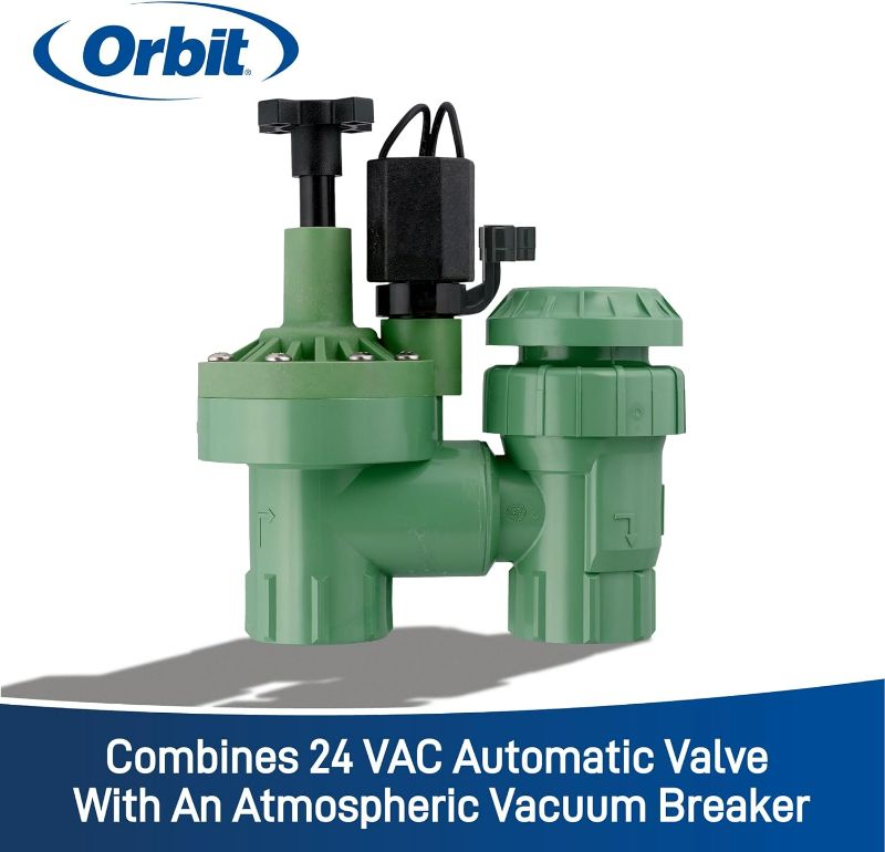 Photo 3 of (NON-REFUNDABLE) Orbit 57623 3/4 Anti-Siphon Valve, Green
