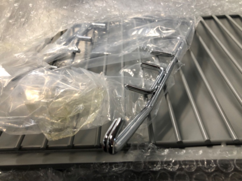 Photo 1 of MOASKER 27 Inch Ash Pan Replacement Parts for Char Griller 1224, 1324, 2121, 2222, 2727 and Charbroil Grills, Charcoal Tray with 2pcs Fire Grate Hanger Set