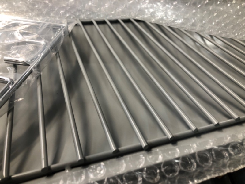 Photo 1 of MOASKER 27 Inch Ash Pan Replacement Parts for Char Griller 1224, 1324, 2121, 2222, 2727 and Charbroil Grills, Charcoal Tray with 2pcs Fire Grate Hanger Set