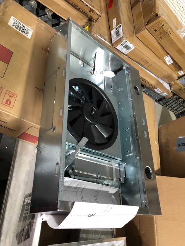 Photo 1 of ***USED - LIKELY MISSING PARTS - UNABLE TO VERIFY FUNCTIONALITY***
Broan-NuTone BCSD130SS Glacier Range Hood with Light, Exhaust Fan for Under Cabinet, Stainless Steel, 30-inch, 300 Max Blower CFM Stainless Steel 30-Inch