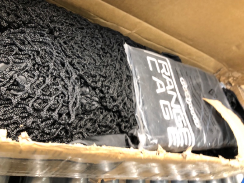 Photo 1 of GoSports Range Cage 10 ft x 8 ft Golf Practice Hitting Net with Impact Screen - Driving Range or Simulator Screen 10 ft x 8 ft Driving Range