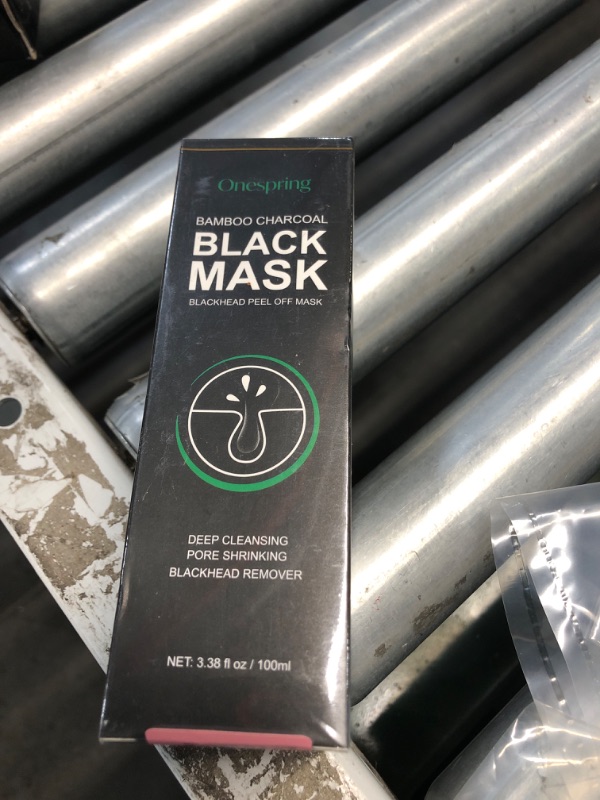 Photo 2 of ***FACTORY SEALED***
Blackhead Remover Mask, Peel Off Black Mask for Men and Women, Purifying Charcoal Face Mask for Deep Cleansing Blackheads, Dirt, Pores, Excess Oil (3.38 fl. oz) Green Tea