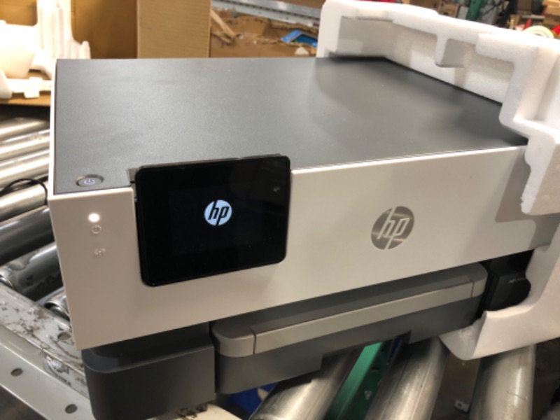 Photo 2 of ***USED - LIKELY MISSING PARTS - UNABLE TO VERIFY FUNCITONALITY***
HP OfficeJet Pro 9110b Wireless Color Inkjet Printer, Print, Duplex Printing Best for Office (5A0S1A) New Version