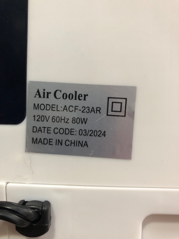 Photo 5 of (IMPORTANT)(read clerk comments) Evaporative Cooler, 1400 CFM Air Cooler, 84° Oscillating Swamp Cooler,5 Gal Portable Air Cooler 