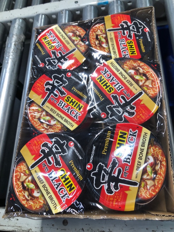 Photo 2 of **NON REFUNDABLE**
USE BEFORE: 04/18/24  Nongshim Shin Black Cup - 6 pack, 3.5 oz cup