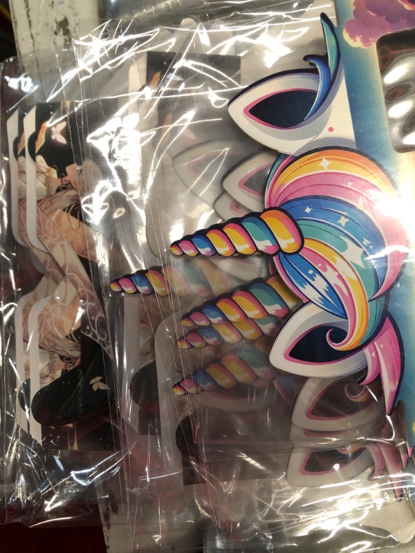 Photo 1 of **NON REFUNDABLE**
BUNDLE OF 2 BOXES Galaxium Solar Eclipse Glasses Kids AAS Approved 2024 - Galaxium [12 Pack] Mix Unicorn & Princess Design - ISO 12312-2 & CE Certfied