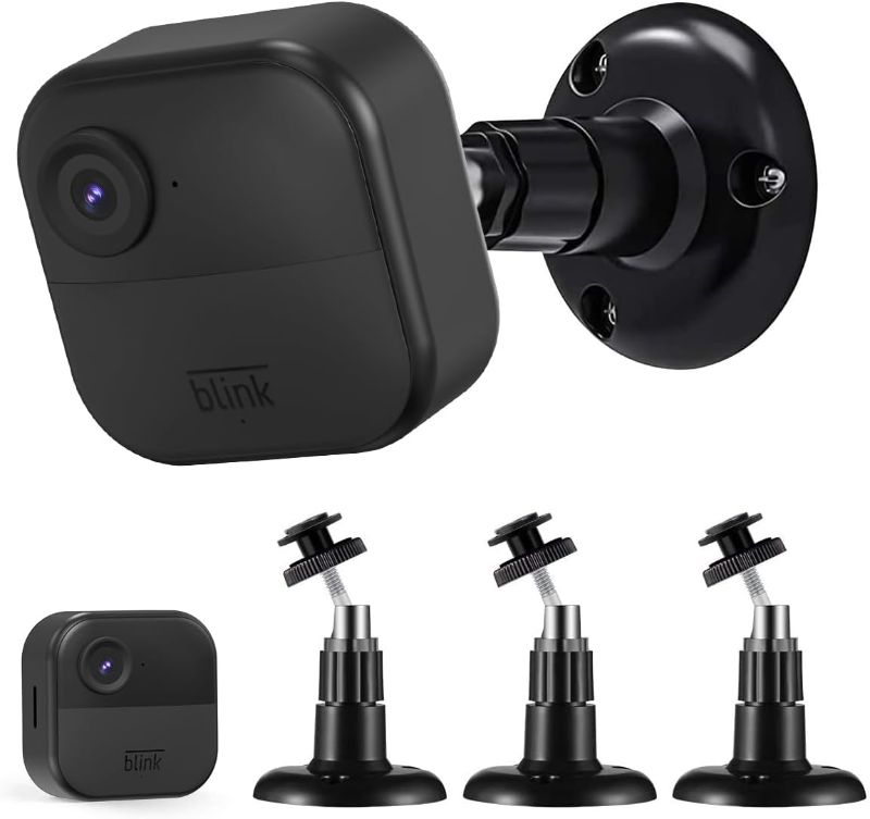 Photo 1 of *NONREFUNDABLE BUNDLE* 12-Pack Blink Camera Mount Compatible with Blink 4th Gen Outdoor Camera & Blink 3rd Generation Outdoor Camera, Wall Mount for Blink Outdoor/Indoor Camera System, Black 12 Pack