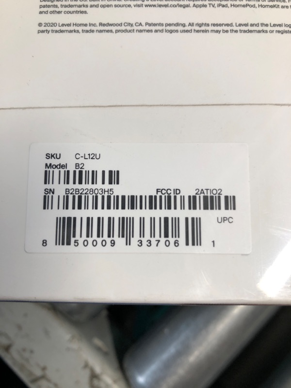 Photo 1 of Touch Edition Smart Lock Bluetooth Replacement Deadbolt with App/Key/Voice Assistant Access