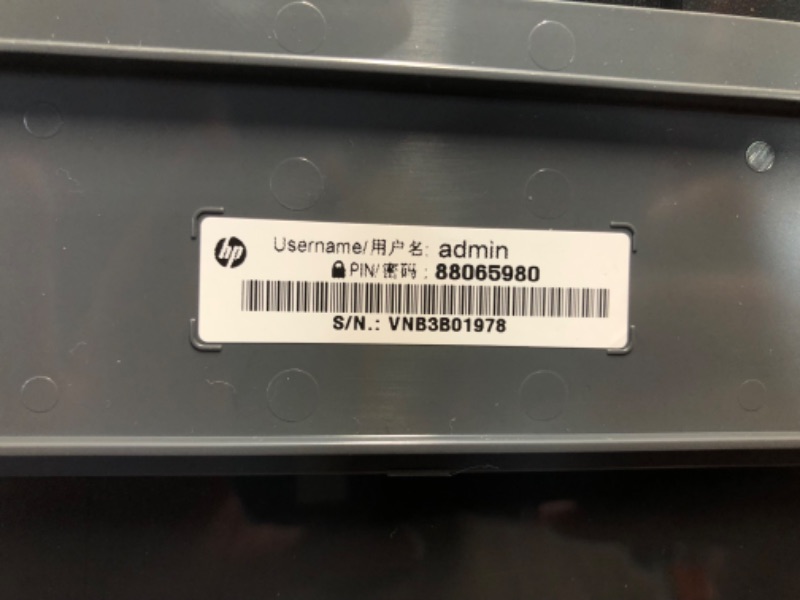 Photo 1 of ***USED - POWERS ON - UNABLE TO TEST FURTHER***
HP LaserJet M209dwe Wireless Black & White Printer
