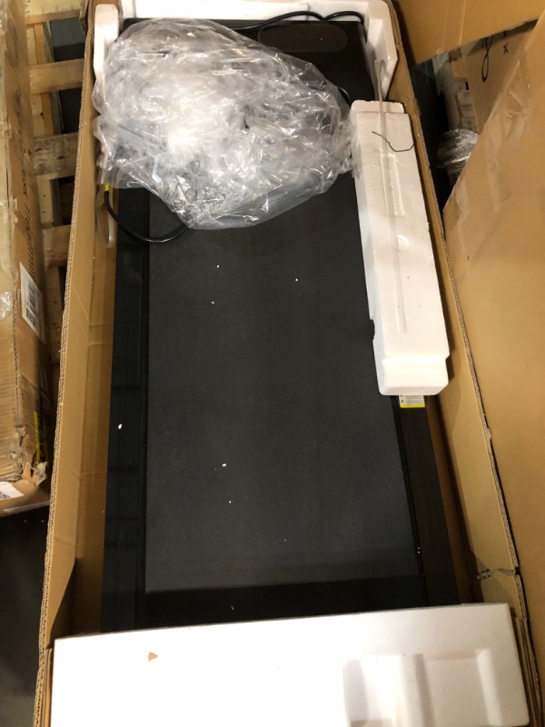 Photo 2 of **NONREFUNDABLE**FOR PARTS OR REPAIR**SEE NOTES**
Yemsd Walking Pad, Under Desk Treadmill 2.25HP, Walking Pad Treadmill for Home Office with LED Display, Remote Controller, 242LBS Weight Capacity Black