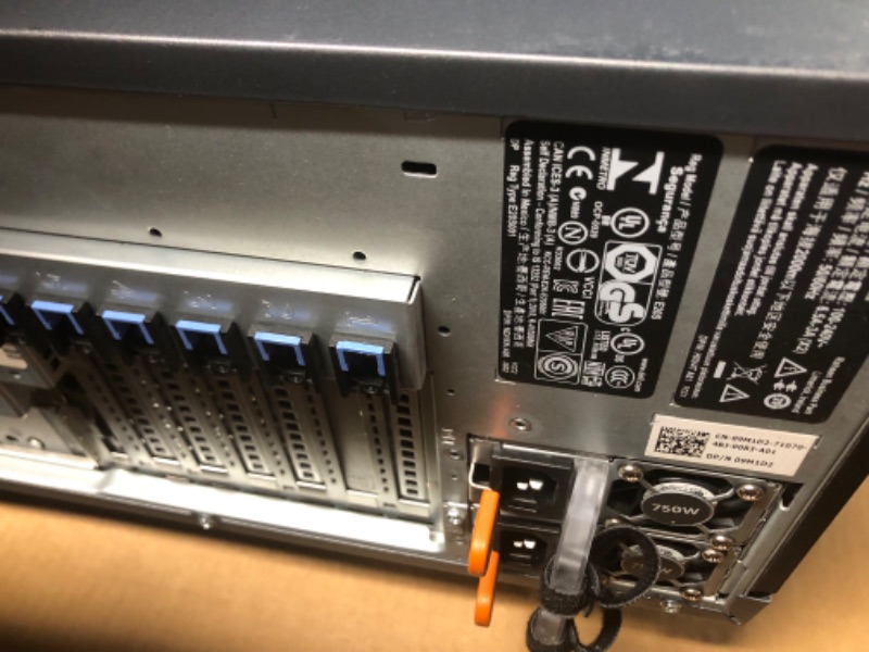 Photo 3 of Dell PowerEdge T320 Tower Server with Intel Xeon E5-2470 v2 CPU, 128GB RAM, 4TB SSDs, 8TB HDDs, RAID, Windows Server 2019 (Renewed)
**NOT TESTED**