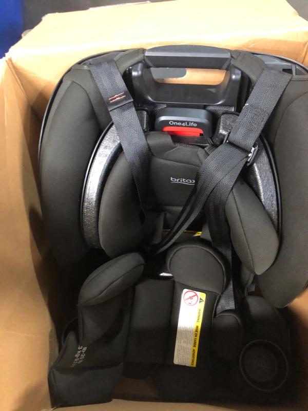 Photo 3 of Britax One4Life ClickTight All-in-One Car Seat, Eclipse Black