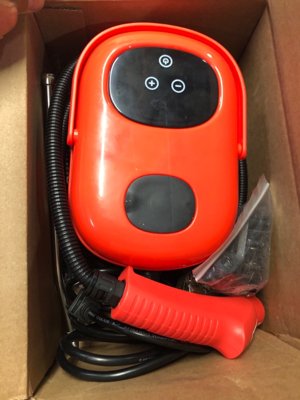 Photo 2 of 2500W Portable Steam Cleaner, High Temperature Steamer for Cleaning Bed Bugs, steam cleaner for mattress, Car Detailing, Couch,Furniture, Upholstery, Kitchen, Bathroom, Grout and Tile Red