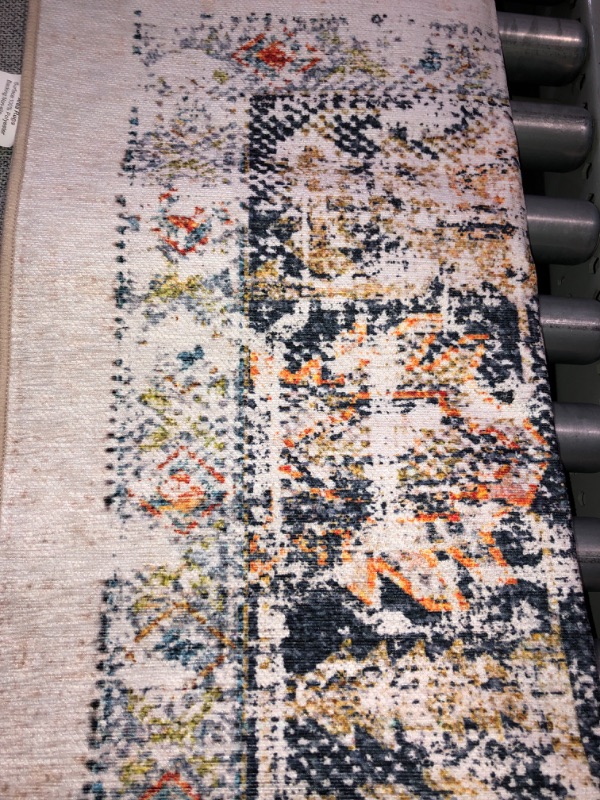 Photo 2 of (READ FULL POST) BESTSWEETIE Area Rug 9x12 Rugs for Living Room 9x12 Boho Rug Washable Rugs 9x12 Vintage Area Rugs Carpet for Bedroom Living Room Indoor Distressed Non Slip No Pile, Beige Beige 9x12