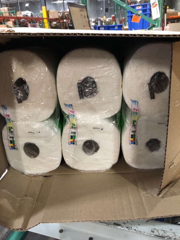 Photo 3 of Bounty Quick-Size Paper Towels, White, 12 Family Triple Rolls = 36 Regular Rolls