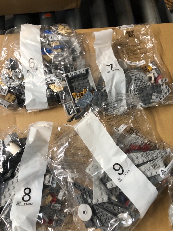 Photo 5 of LEGO Star Wars Millennium Falcon 75257 Starship Construction Set, with Finn, Chewbacca, Lando Calrissian, Boolio, C-3PO, R2-D2 and D-O, The Rise of Skywalker Collection Standard Packaging