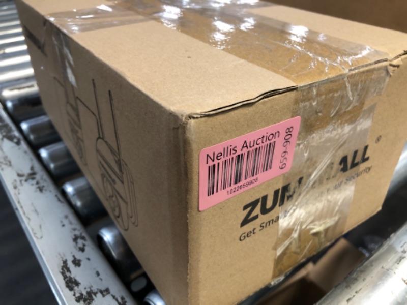 Photo 1 of *SEE NOTES/PICS* ZUMIMALL Security Cameras Wireless Outdoor - 2 Packs, 360° PTZ Outdoor Camera Wireless Solar Powered