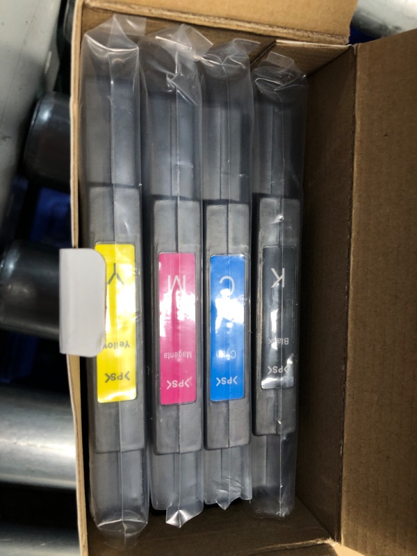 Photo 2 of Hiipoo SG500 SG1000 Sublimation Ink Cartridge Compatible for Sawgrass Virtuoso SG500 SG1000 Printer, Latest Upgraded Chip No AB Serial Number(4-Pack, 1 Black, 1 Cyan, 1 Magenta, 1 Yellow)