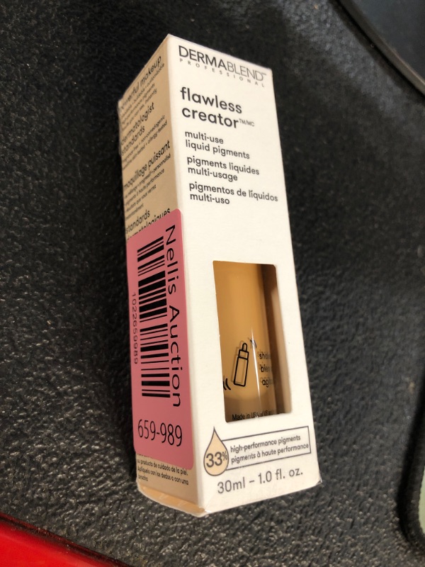 Photo 2 of **NONREFUNDABLE**PREV OPENED* Dermablend Flawless Creator Multi-Use Liquid Foundation Makeup, Full Coverage Lightweight Buildable Foundation, Natural Finish, 1 Fl oz. 43W: Medium skin with very Warm undertones