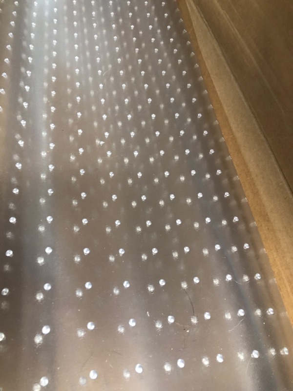 Photo 2 of ES ROBBINS Chair Mat for High Pile Carpet, 45 x 53 With Lip, Clear