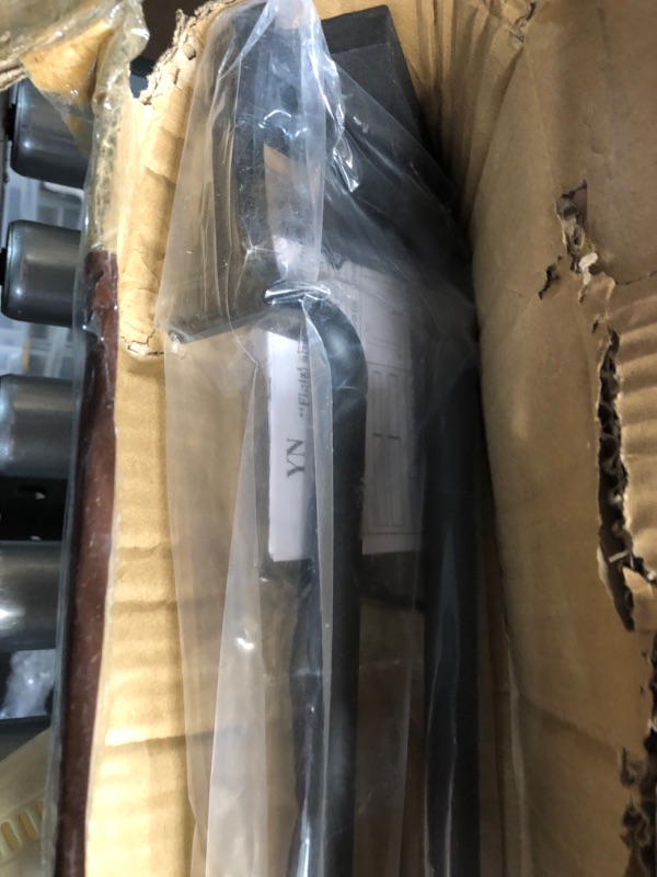 Photo 3 of Double Curtain Rods 48-84 Inch, Matte Black Double Curtain Rods, Wrap Around Double Curtain Rods Room Darkening, 3/4-Inch Front and 5/8 Inch 