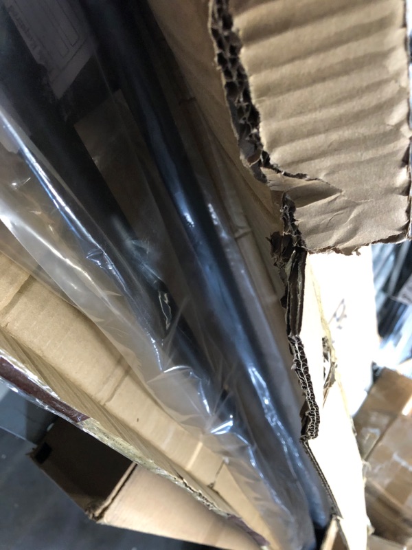 Photo 4 of Double Curtain Rods 48-84 Inch, Matte Black Double Curtain Rods, Wrap Around Double Curtain Rods Room Darkening, 3/4-Inch Front and 5/8 Inch 