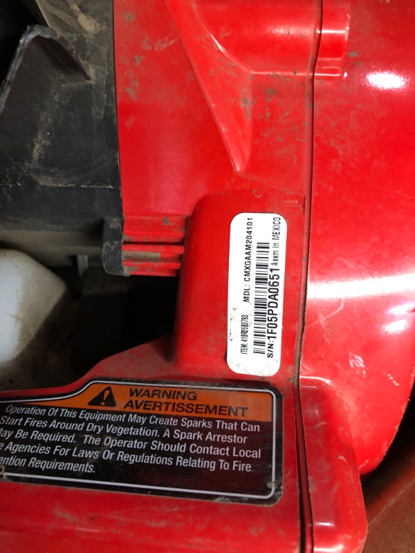 Photo 2 of **MINOR DAMAGE ON THE BOTTOM OF BLOWER, UNKNOWN IF FUNCTIONAL UNTESTED** Craftsman B2000 25-cc 2-Cycle 180-MPH 410-CFM Handheld GAS Leaf Blower