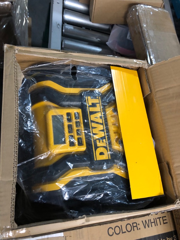 Photo 3 of **SEE NOTES**  DEWALT 20V MAX Tire Inflator, Compact and Portable, Automatic Shut Off, LED Light, Bare Tool Only (DCC020IB) Inflator Tool Only