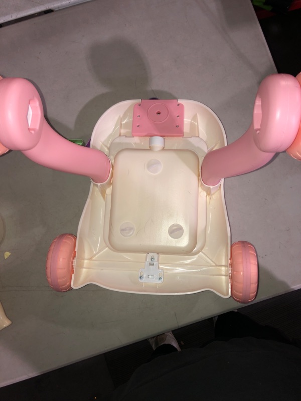 Photo 4 of (NON-REFUNDABLE) TOY Life Baby Push Walkers for Babies 12 Months 3 in 1 Push Toys, Pink