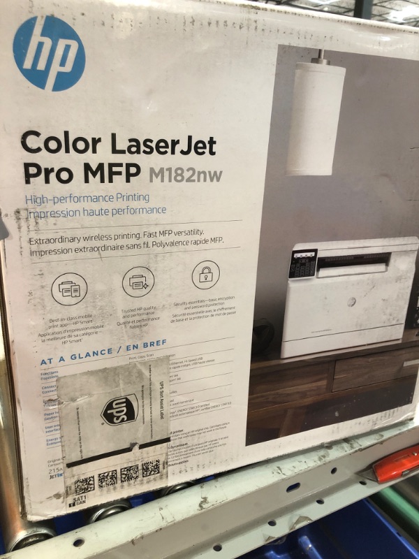 Photo 1 of hp color laser jet pro mfp M182nw 