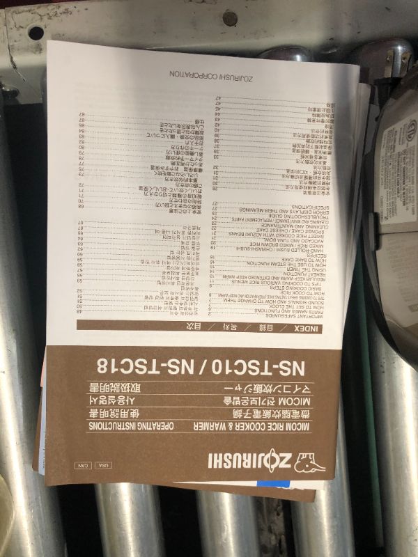 Photo 8 of ***USED - DAMAGED - DENTED - SEE PICTURES - POWERS ON - UNABLE TO TEST FURTHER***
Zojirushi NS-TSC18 Micom Rice Cooker and Warmer – 1.8 Liters