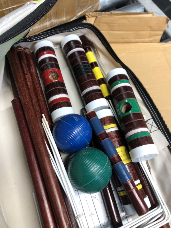 Photo 2 of (NON-REFUNDABLE) Franklin Sports Croquet Set 