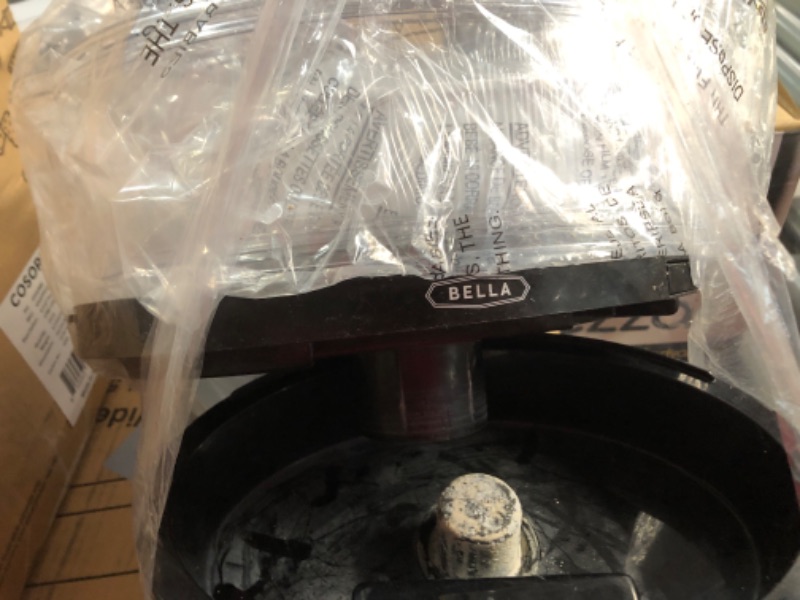 Photo 3 of (used)(powers on) BELLA Two Tier Food Steamer with Dishwasher Safe Lids and Stackable Baskets 