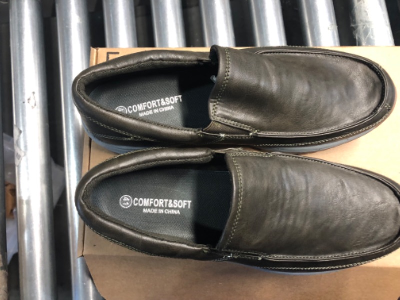 Photo 4 of  Men's Battery Park Slip-On 8 Brown New Black