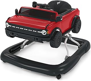 Photo 1 of Bright Starts Ford Bronco Ways to Play 4-in-1 Baby Activity Push Walker, Race Red,