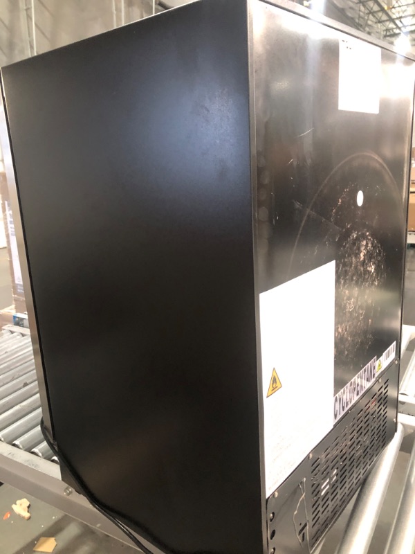 Photo 6 of (this item is for parts only)(non refundable) TCL 23.4-in W 20-Bottles Stainless Steel Dual Zone Cooling Built-In /freestanding Indoor Wine Cooler
