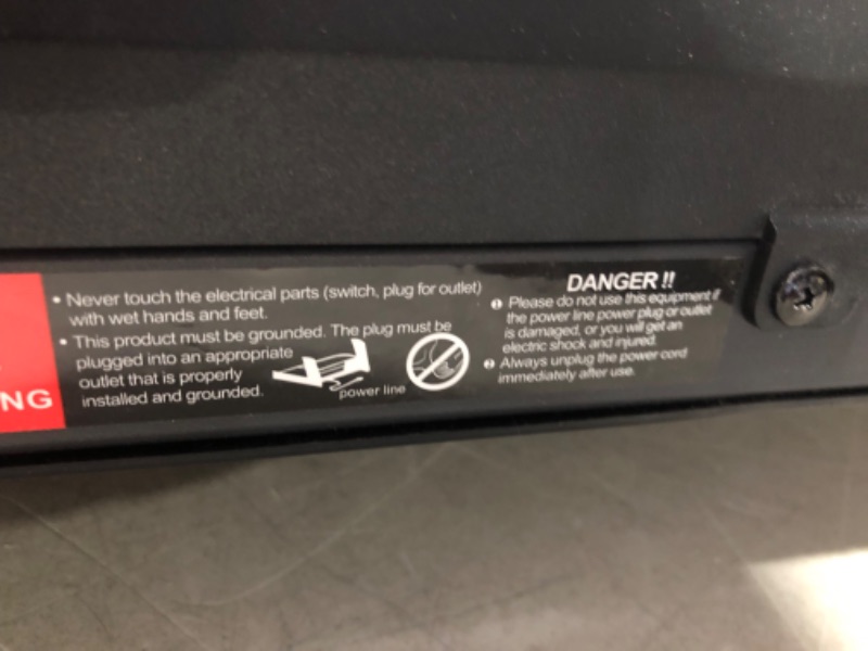 Photo 7 of ***ERROR CODE - SEE COMMENTS***
Walking Pad with Incline, Walking Pad Treadmill 300lb Capacity, [Voice Control] Under Desk Treadmill