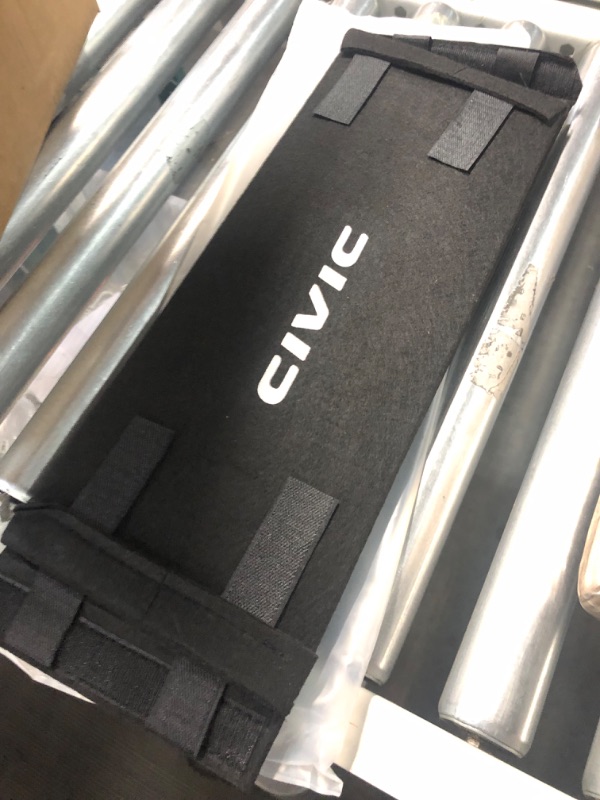 Photo 1 of 2PCS Car Rear Trunk Organizer Side Divider Emblem Badge Sticker Compatible with 11th Gen Honda Civic 2022 2023 Accessories Civic 11th [2022-present]