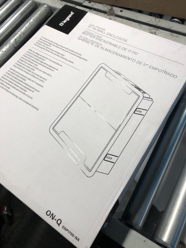 Photo 2 of Legrand - OnQ Cable Management, TV Home Theater Box, Recessed Storage Box, 
