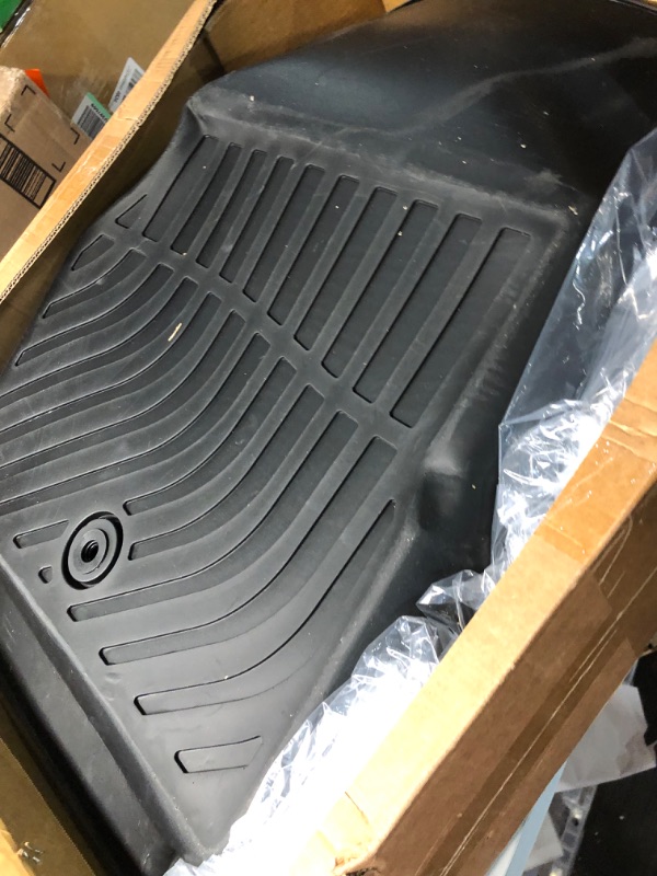 Photo 4 of Binmotor Floor Mats Cargo Liner Set for Nissan Kicks 2024 2023 2022-2018, All Weather Mats for Nissan Kicks, 