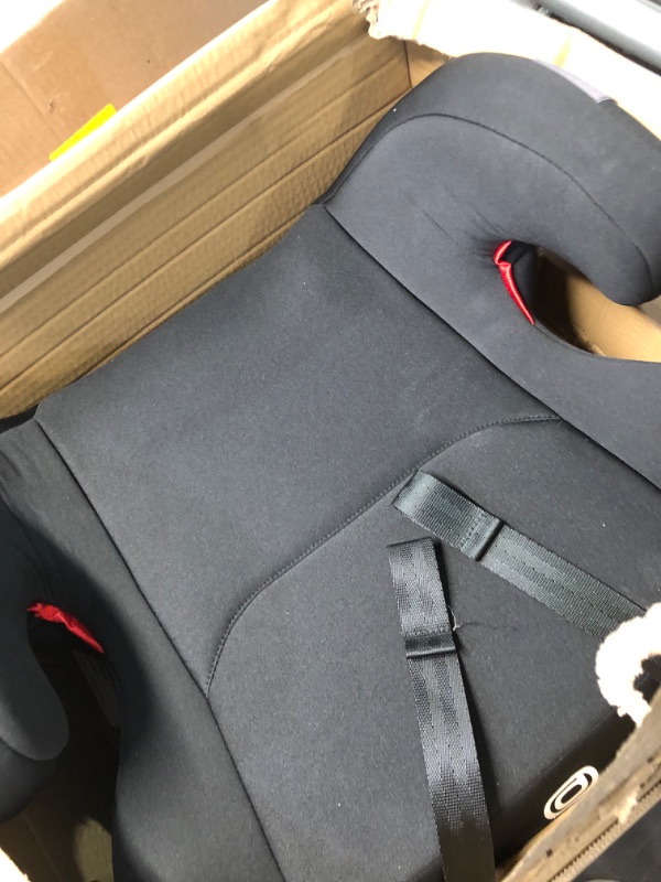 Photo 2 of Diono Solana 2 XL 2022, Dual Latch Connectors, Lightweight Backless Belt-Positioning Booster Car Seat, 8 Years 1 Booster Seat, Black NEW! LATCH Connect Single Black