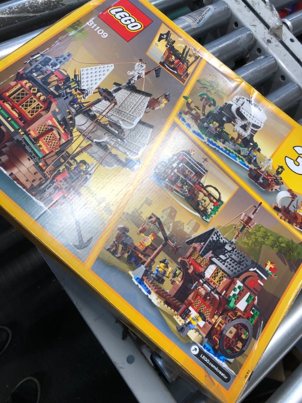 Photo 2 of LEGO Creator 3in1 Pirate Ship 31109 Building Toy Set for Kids, Boys, and Girls Ages 9+ (1,264 Pieces) Standard Packaging