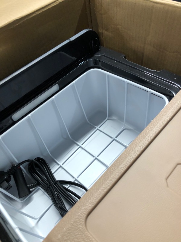 Photo 4 of Alpicool TAW35 Portable Freezer, 12 Volt Refrigerator with Wheels, Car Fridge Dual Zone Temperature Control, 