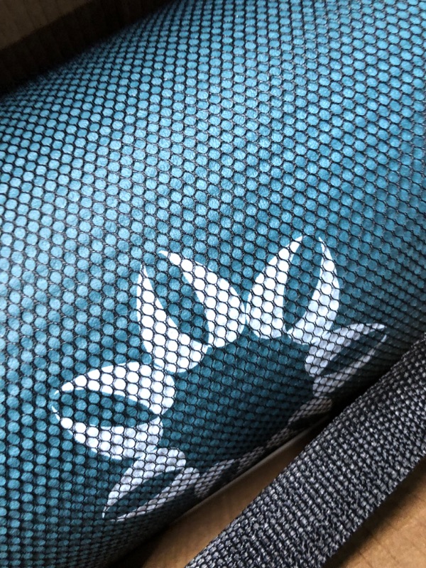 Photo 1 of Primasole 1/2 Thick Exercise Mat with Carry Strap & Case Mat for Yoga Pilates Fitness at Home and Gym 72" L x 24" W Green