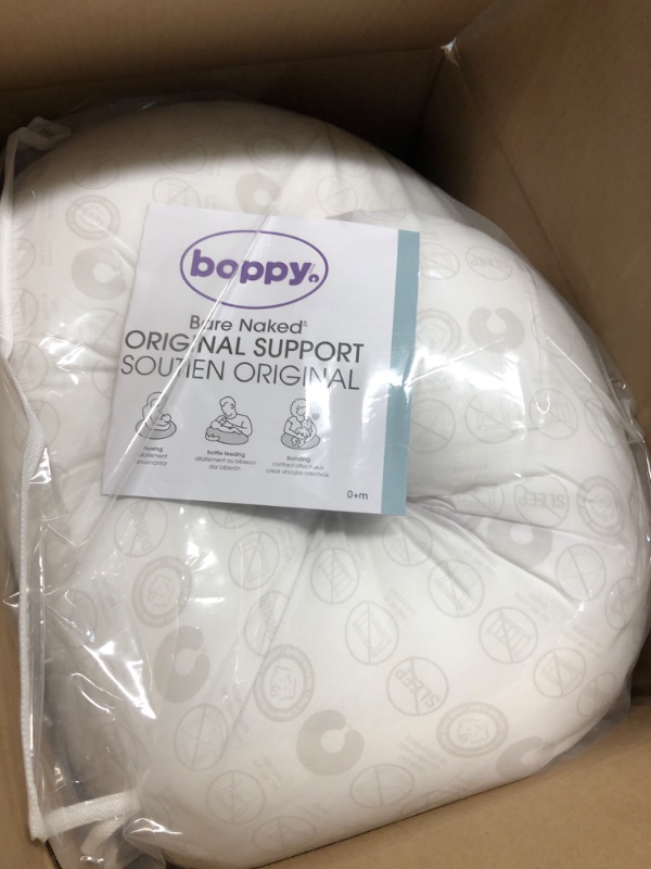 Photo 2 of Boppy Nursing Pillow – Bare Naked | Breastfeeding and Bottle Feeding, Propping Baby, Tummy Time, Sitting Support | Pillow Only